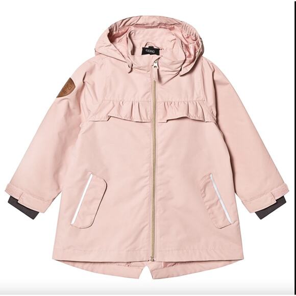 NWT Kuling Shell Jacket Venedig | Woody Rose | Size 104 / US 4T - Picture 1 of 14
